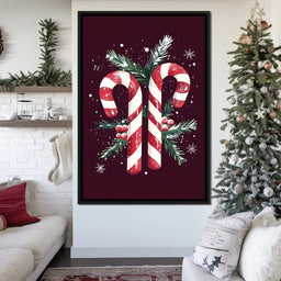 Candy Cane Christmas Treat - NicheCanvas