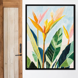 Tropical Flora Dance - NicheCanvas