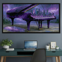 Melodies Melting Into The Night Sky - NicheCanvas