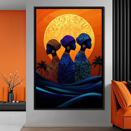 Daughters of the Sun - TooplesArt - NicheCanvas