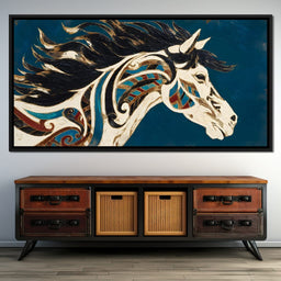 Galloping Tapestry Elegance - Alicia Smith - NicheCanvas
