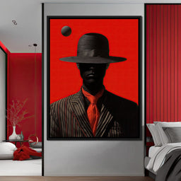 The Man Who Wasn’t There - TooplesArt - NicheCanvas