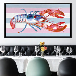 Oceanic Lobster Symphony - NicheCanvas