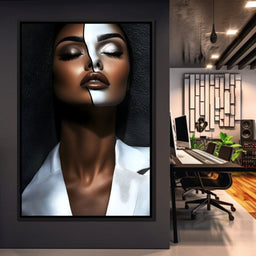 Radiant Duality Harmony - NicheCanvas