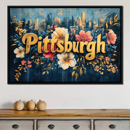 Pittsburgh Flowers - NicheCanvas