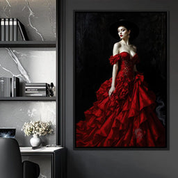 Midnight Flamenco - TooplesArt - NicheCanvas