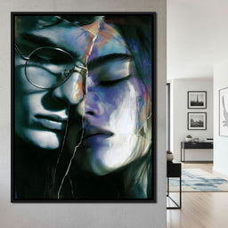 Fractured Souls Tangled Hearts - NicheCanvas