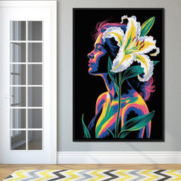 The Light Within Her - TooplesArt - NicheCanvas