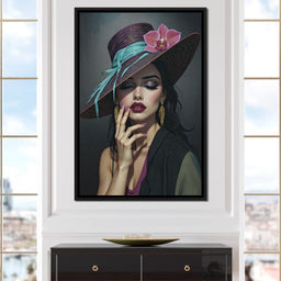 A Lady’s Poise - TooplesArt - NicheCanvas