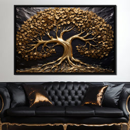 Golden Tree Haven - NicheCanvas