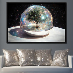 Celestial Arboreal Oasis - NicheCanvas