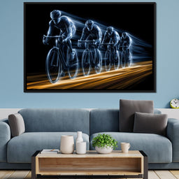 Kinetic Pulse of the Peloton - NicheCanvas