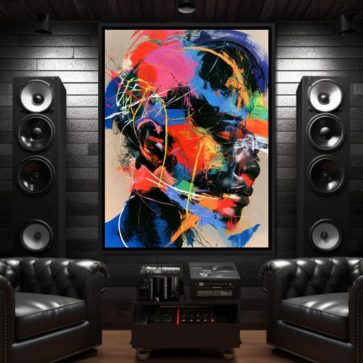 Colliding Currents of the Mind Canvas Print