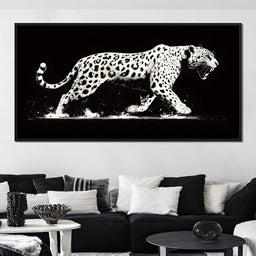 Leopard Stride of Wilderness - NicheCanvas
