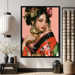 Toasted Peony And Silk Nights - NicheCanvas