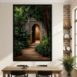 Moroccan Garden Archway - NicheCanvas