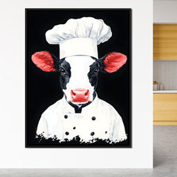 Bovine Culinary Chef - NicheCanvas