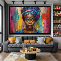 Vibrant Dreams of Africa - Sakeem Gibbs - NicheCanvas