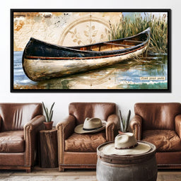 Solitude Upon The Quiet Shore - NicheCanvas