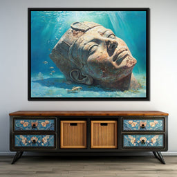 Oceanic Titan Tranquility - NicheCanvas