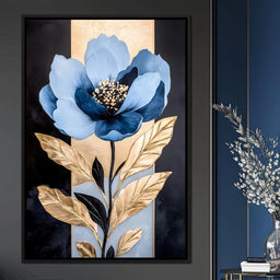 Floral Elegance Midnight Bloom - NicheCanvas