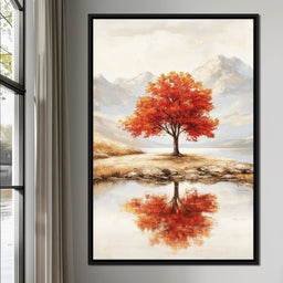 Reflections of Autumn - NicheCanvas