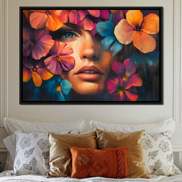 Blooming Petal Reverie - NicheCanvas