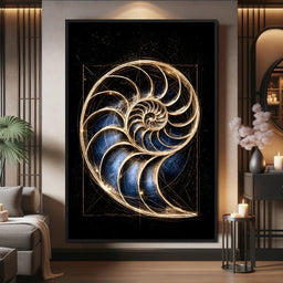 Golden Proportion of the Infinite Cosmos - NicheCanvas