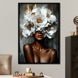 Golden Petals of Grace - Cole Williams - NicheCanvas