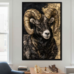 Guardian of the Gilded Peak - NicheCanvas