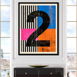 Rhythmic Shapes Of Modern Chaos 2 - NicheCanvas