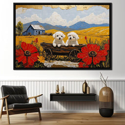 Puppy Adventures - NicheCanvas