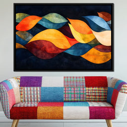 Vibrant Tides of Expression - NicheCanvas