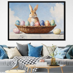 Easter Bunny Dreams Basket - NicheCanvas
