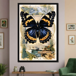 Gilded Wings Of The Natural Archive - NicheCanvas