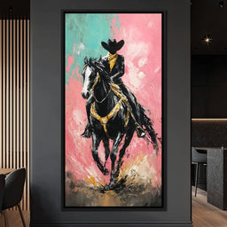 Galloping Western Stallion Energy - NicheCanvas