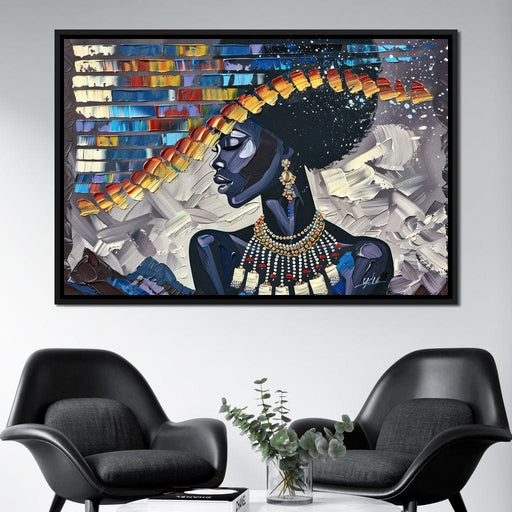 Starry Night Silhouette - Sakeem Gibbs Canvas Print