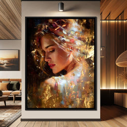 Radiant Brushstrokes Of Grace - NicheCanvas