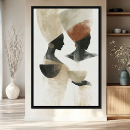 Two Souls Sharing A Morning Ritual - NicheCanvas