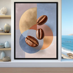 Coffee Geometry Delight - NicheCanvas