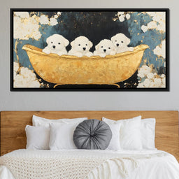 Golden Pups Bath Delight - NicheCanvas