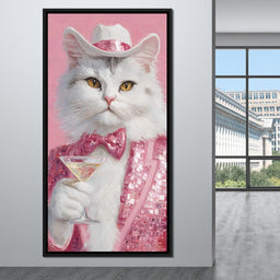 Cat Royale Sophisticated Sip - NicheCanvas