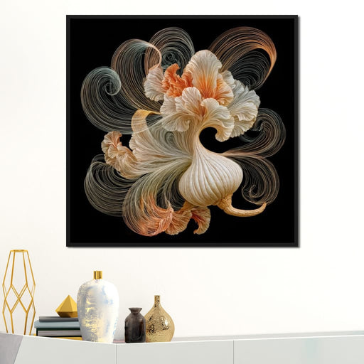 Filament Orchid Bulb - TooplesArt Canvas Print