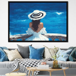 Oceanic Reverie By The Sea - NicheCanvas