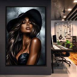 Elegance of Nightfall - NicheCanvas