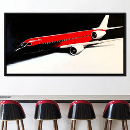 Flight Into Abstraction - NicheCanvas