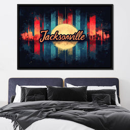 Jacksonville Golden Horizon - NicheCanvas