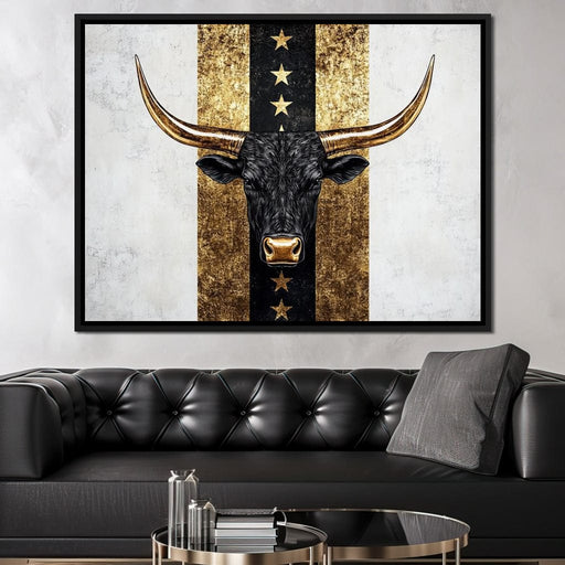 Bull Star Pathway Majesty Canvas Print