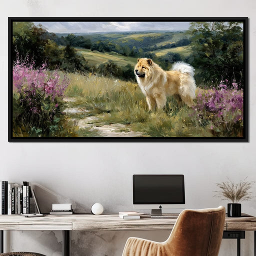 Chow Meadow Trail Summer Light Canvas Print