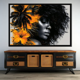 Golden Tropics Restless Soul - NicheCanvas